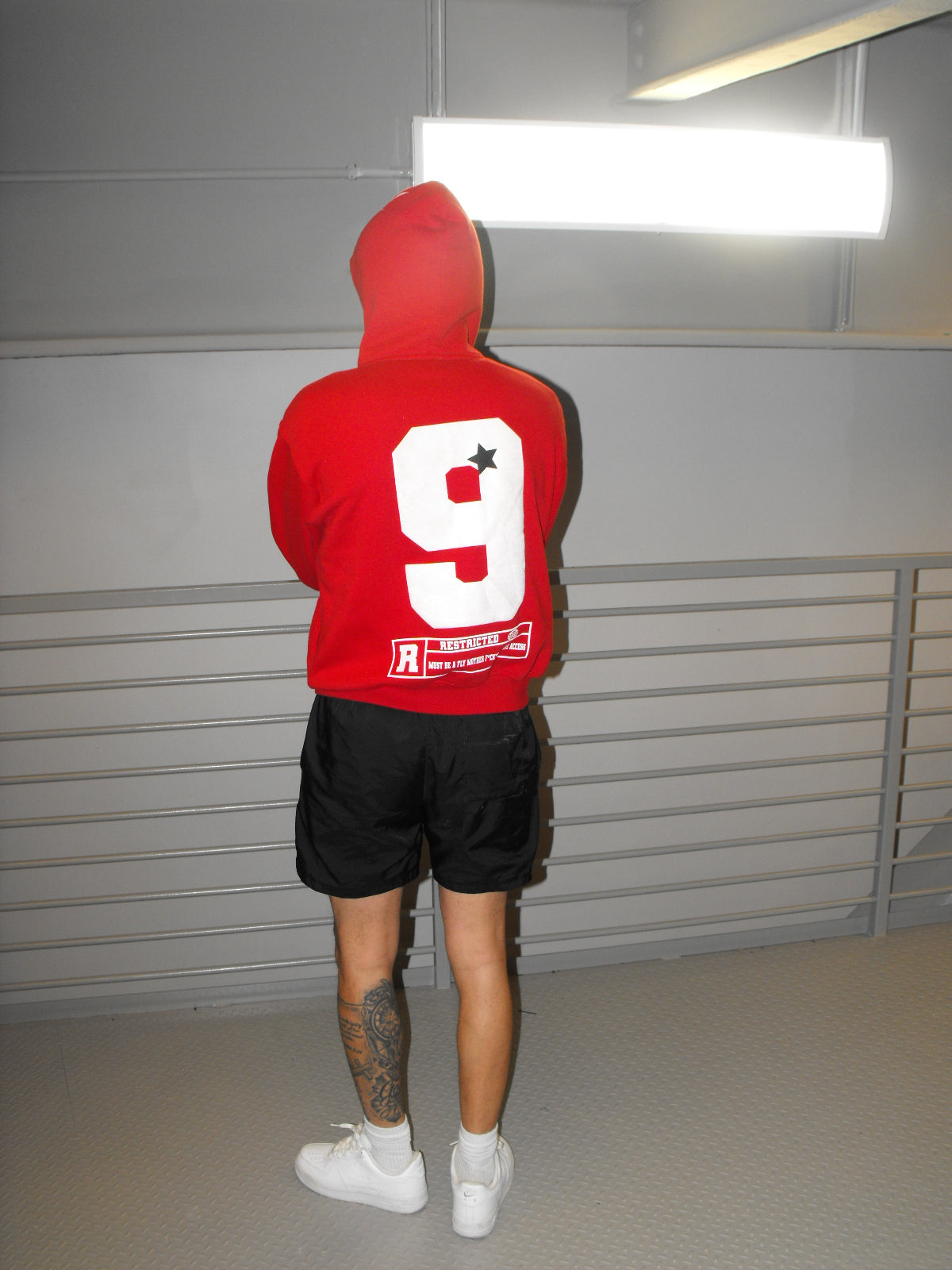 Arsenal Red "Twisted Sight Zip Hoodie"
